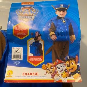 Paw Patrol CHASE COSTUME SIZE 2t-4t